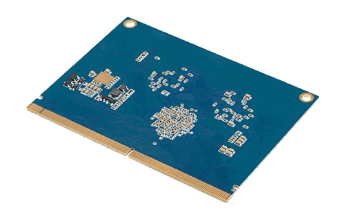RK3399 Gold Finger development board bottom view