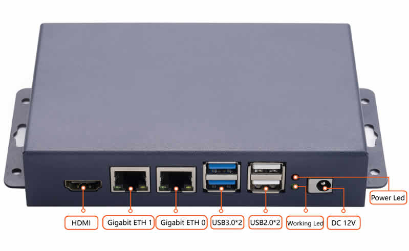 RK3568 Mini PC with Case